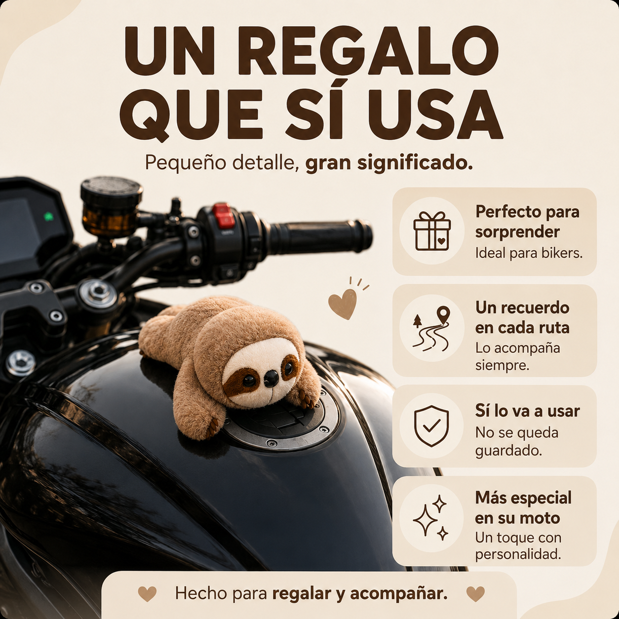 Copiloto magnético para motos