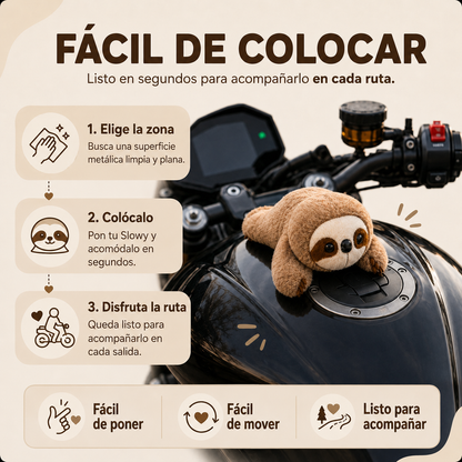 Copiloto magnético para motos