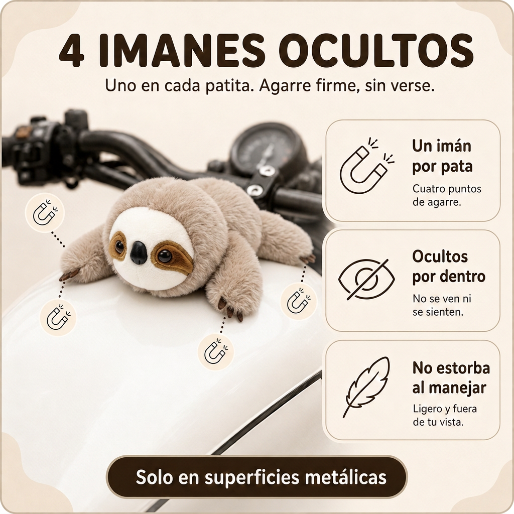 Copiloto magnético para motos